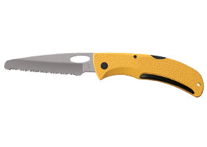 Gerber E-Z Out Rescue, Yellow, Full Serration, Blunt Tip (06971)