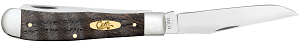 Load image into Gallery viewer, Case Black Curly Oak Wood Smooth Trapper (14000)
