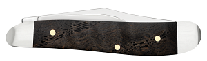 Cargue la imagen en el visor de la galería, Case Black Curly Oak Wood Smooth Peanut (14005)
