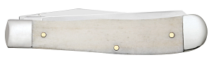 Case U.S. Army Embellished Smooth Natural Bone Trapper (15034)