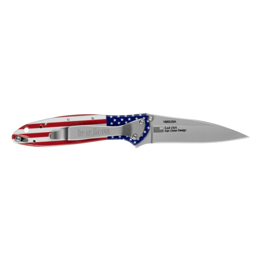 Kershaw® Leek USA Flag (1660USA)