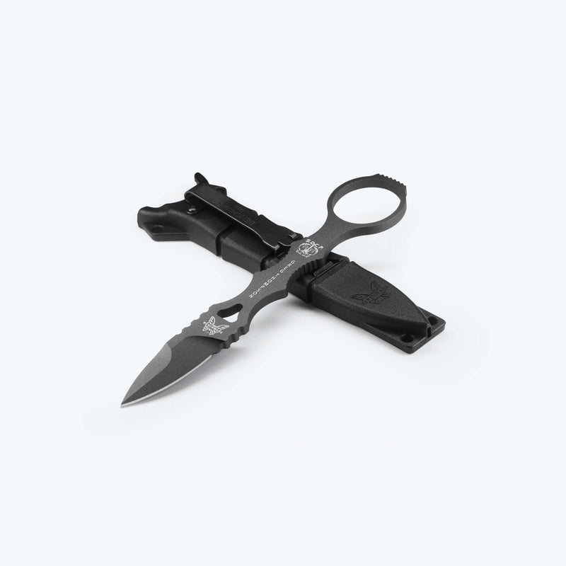 Load image into Gallery viewer, Benchmade SOCP® Mini Dagger Spear-Point, Urban Gray (177GY)
