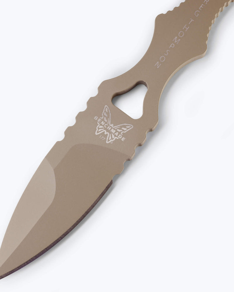 Load image into Gallery viewer, Benchmade SOCP® Mini Dagger Spear-Point, Sand (177SN)

