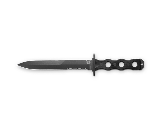Benchmade SOCP® Fixed Blade Serrated Dagger Black G10 (185SBK)