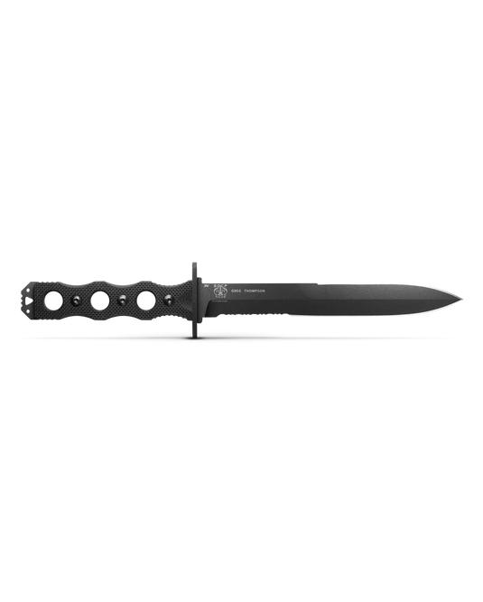 Benchmade SOCP® Fixed Blade Serrated Dagger Black G10 (185SBK)