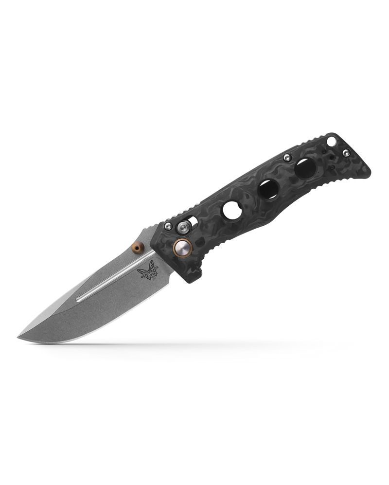 Load image into Gallery viewer, Benchmade Mini Adamas® AXIS Lock Marbled Carbon Fiber (273-03)
