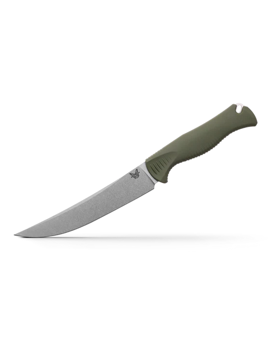 Benchmade Meatcrafter® 6" Fixed Blade Dark Olive Santoprene (15500-04)