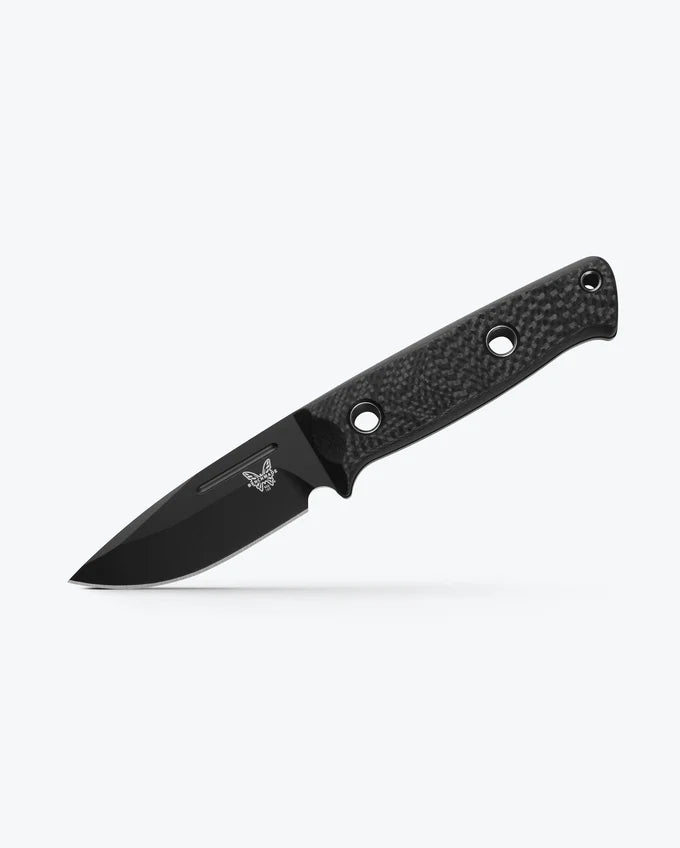 Load image into Gallery viewer, Benchmade Mini Bushcrafter CPM-CruWear Carbon Fiber (165BK)
