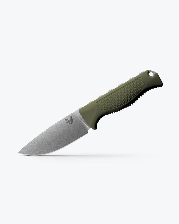 Load image into Gallery viewer, Benchmade Steep Country Fixed Blade Dark Olive Santoprene® (15006-01)

