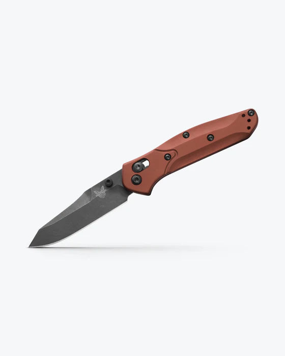 Cargue la imagen en el visor de la galería, Benchmade Mini Osborne AXIS Lock Burnt Copper Aluminum, MagnaCut (945BK-03)
