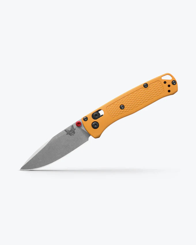 Cargue la imagen en el visor de la galería, Benchmade Mini Bugout® AXIS® Lock Daybreak Yellow Grivory® (533-08) - COMING SOON!!
