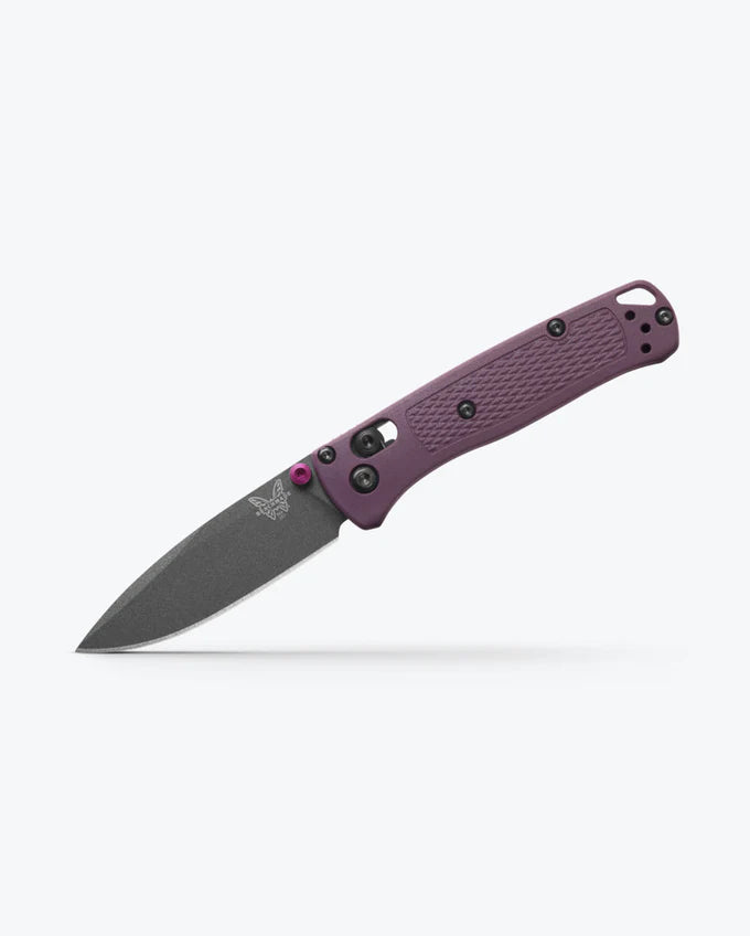 Cargue la imagen en el visor de la galería, Benchmade Mini Bugout® AXIS® Lock Dark Purple Grivory® (533GY-09) - COMING SOON!!
