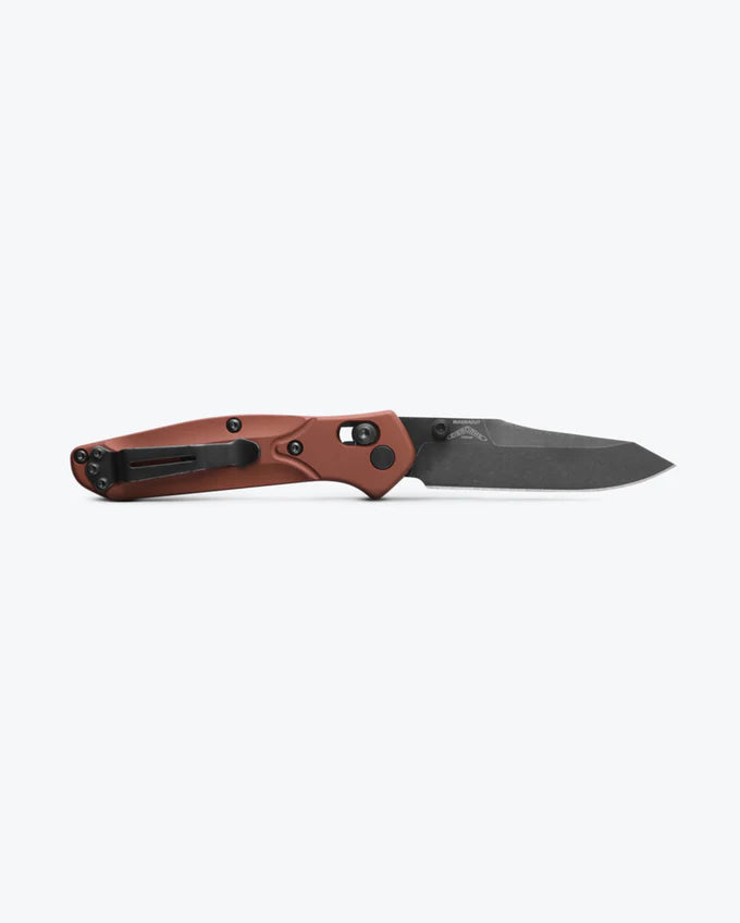 Cargue la imagen en el visor de la galería, Benchmade Mini Osborne AXIS Lock Burnt Copper Aluminum, MagnaCut (945BK-03)
