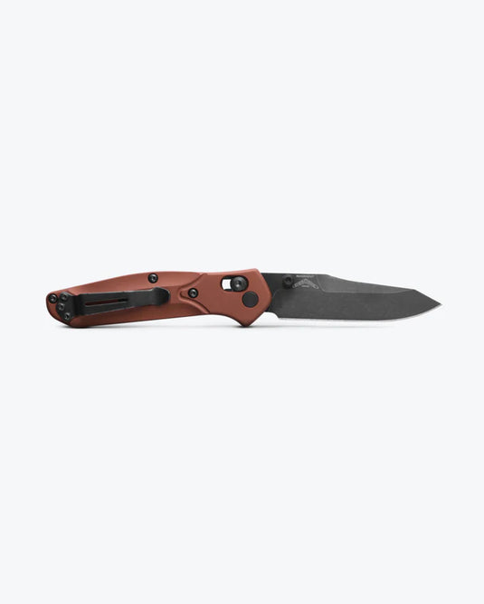 Benchmade Mini Osborne AXIS Lock Burnt Copper Aluminum, MagnaCut (945BK-03)