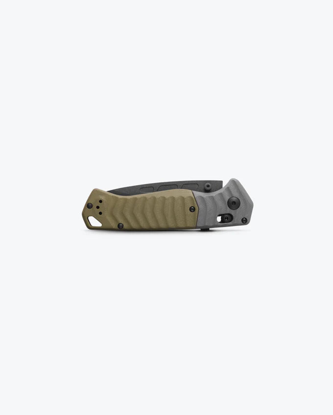 Cargue la imagen en el visor de la galería, Benchmade PSK™ AXIS® Assist Gray &amp; OD Green G10, Magnacut (593BK)
