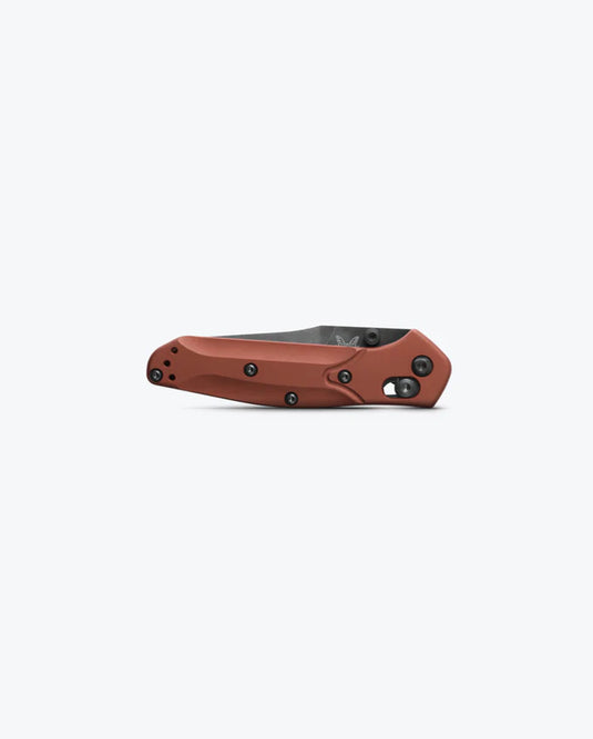 Benchmade Mini Osborne AXIS Lock Burnt Copper Aluminum, MagnaCut (945BK-03)