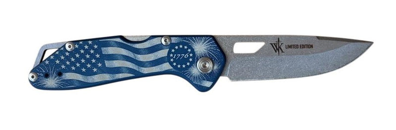 Load image into Gallery viewer, Willey Knives 2026 Fall Festival Limited Edition Buck Mustang, Eagle &amp; Flag
