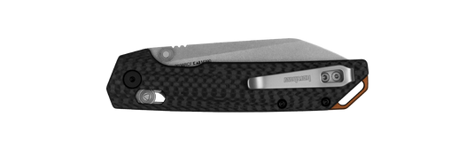 Kershaw® Iridium DuraLock Reverse Tanto, Carbon Fiber, M390 (2038RCF) - DISCONTINUED