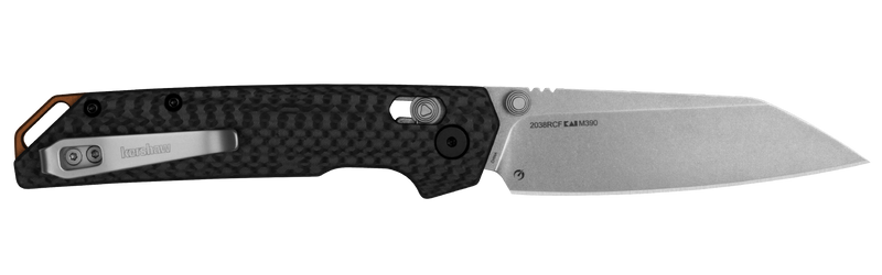 Load image into Gallery viewer, Kershaw® Iridium DuraLock Reverse Tanto, Carbon Fiber, M390 (2038RCF) - DISCONTINUED
