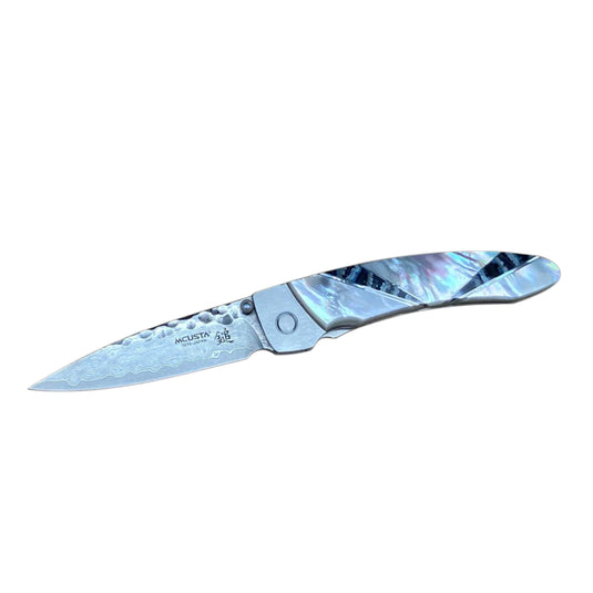 Santa Fe Stoneworks Mcusta Forge Tsuchi MOP & Blue Mammoth Tooth (MC01PM)