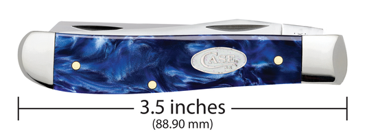 Case Blue Pearl Kirinite® Mini Trapper (23432)