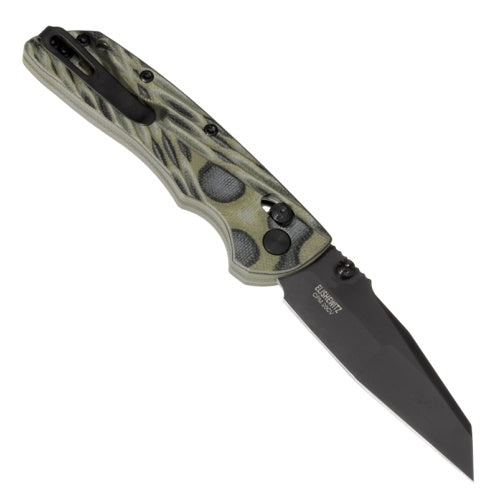 Load image into Gallery viewer, Hogue Deka ABLE Lock Black Wharncliffe G-Mascus Green G10 (HO24268)
