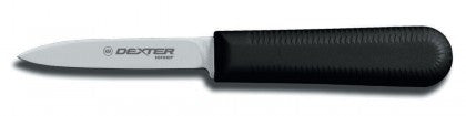 Dexter SofGrip™ 3 1/4" Cook's Style Paring Knife, Black (24333B)