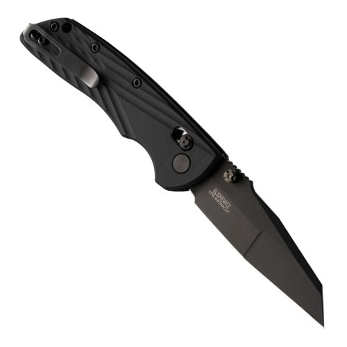 Load image into Gallery viewer, Hogue Deka ABLE Lock CPM-MagnaCut Black Wharncliffe Black Polymer (HO24366)
