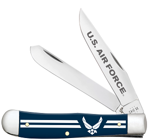 Load image into Gallery viewer, Case U.S. Air Force Navy Blue Synthetic Trapper (32413)
