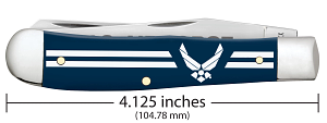 Case U.S. Air Force Navy Blue Synthetic Trapper (32413)