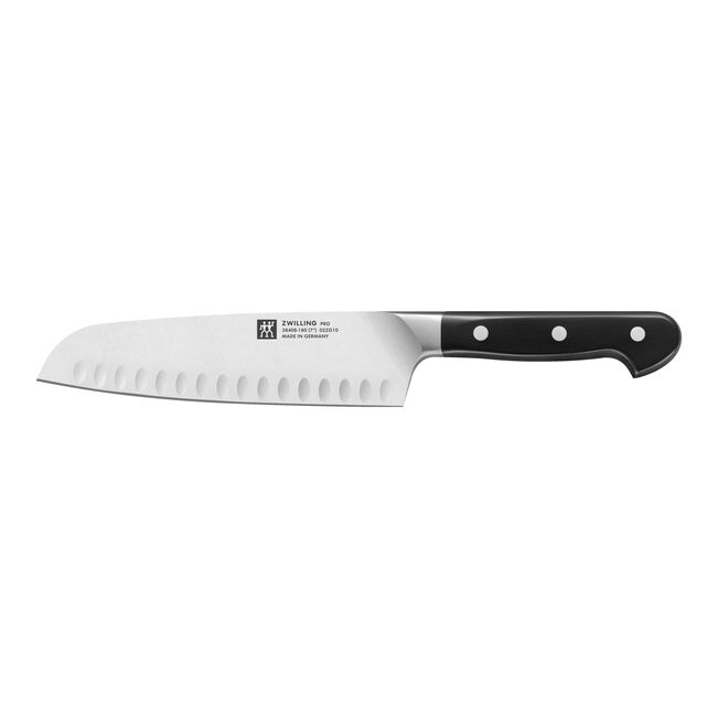 Cargue la imagen en el visor de la galería, Zwilling Pro 7&quot; Hollow Edge Santoku (38408-183)
