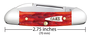 Case Kinfolks® Jigged Indian Paint Brush Bone Baby Butterbean (42322)