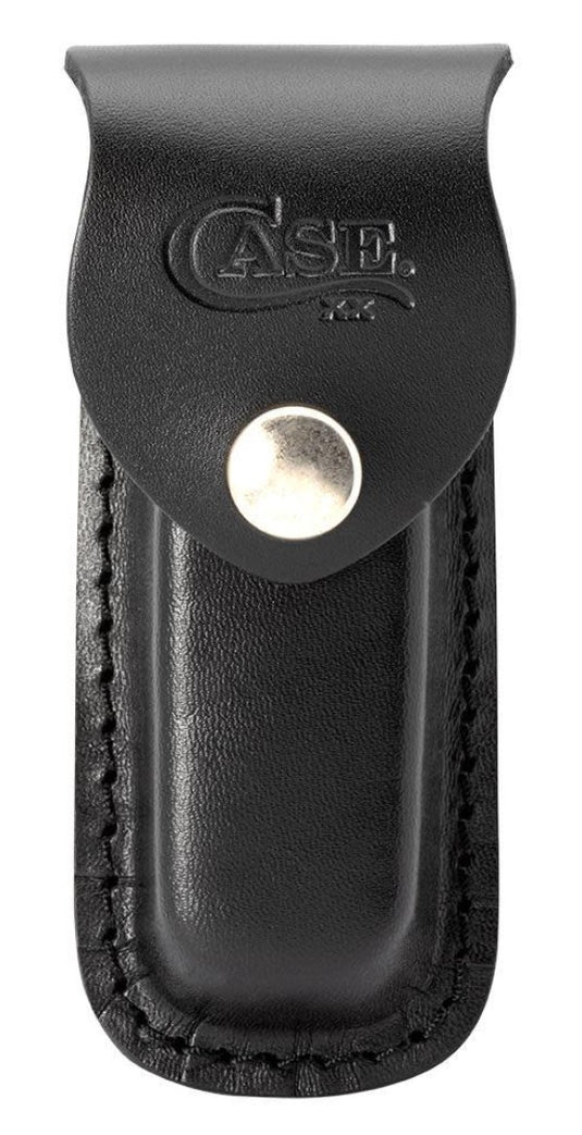 Case Genuine Black Leather Medium Sheath (52236)