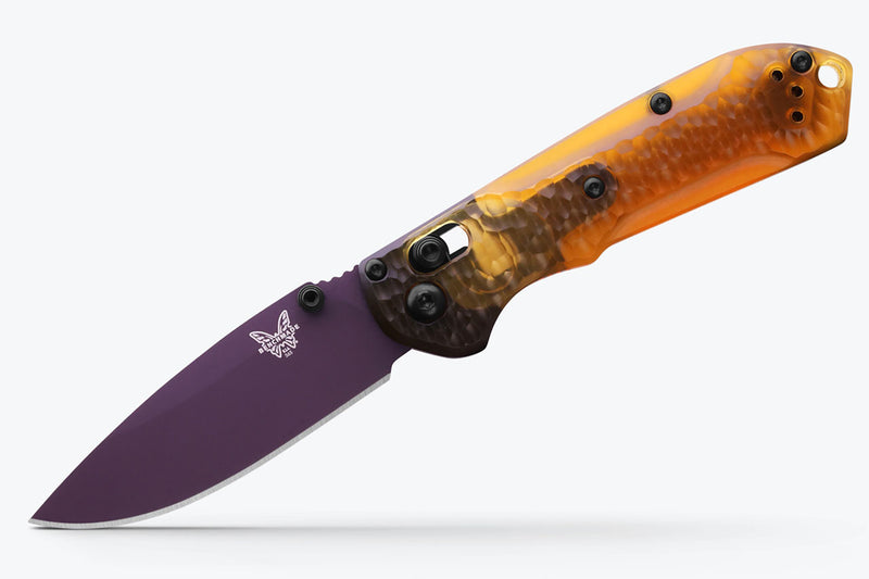 Cargue la imagen en el visor de la galería, Benchmade Mini Freek® Limited Edition 2025 Shot Show Knife, Amber ULTEM™ (565PL-2501)
