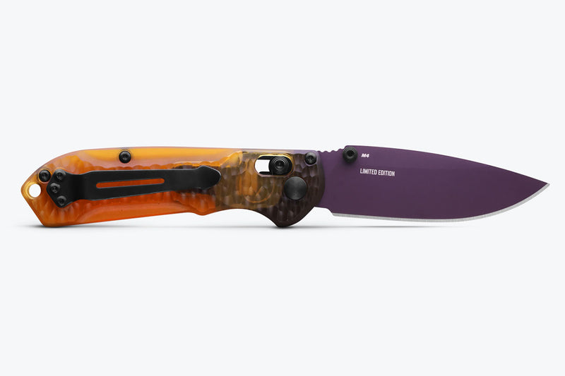 Cargue la imagen en el visor de la galería, Benchmade Mini Freek® Limited Edition 2025 Shot Show Knife, Amber ULTEM™ (565PL-2501)
