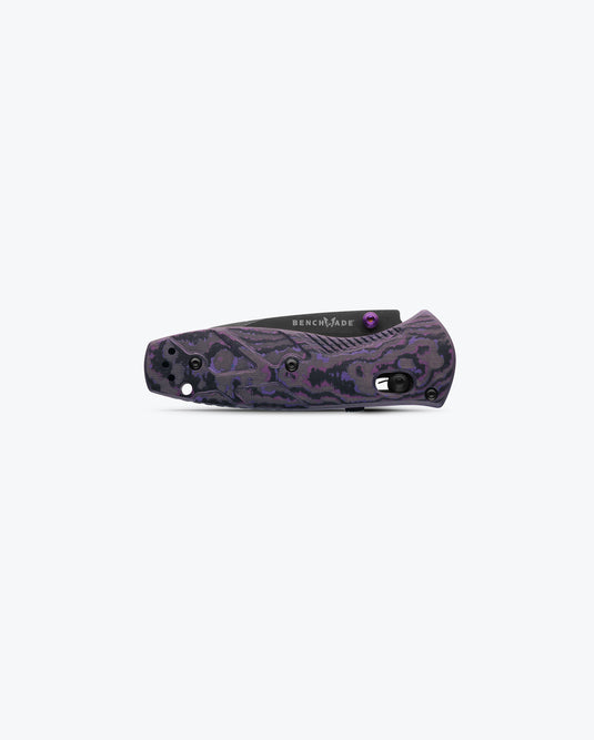 Benchmade Mini Barrage® Gold Class AXIS® Assist FatCarbon® Purple Haze (585BK-251) - COMING SOON!!