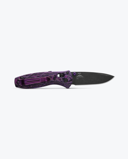 Benchmade Mini Barrage® Gold Class AXIS® Assist FatCarbon® Purple Haze (585BK-251) - COMING SOON!!