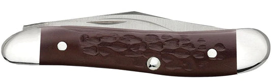 Case Jigged Brown Synthetic Peanut (00046)