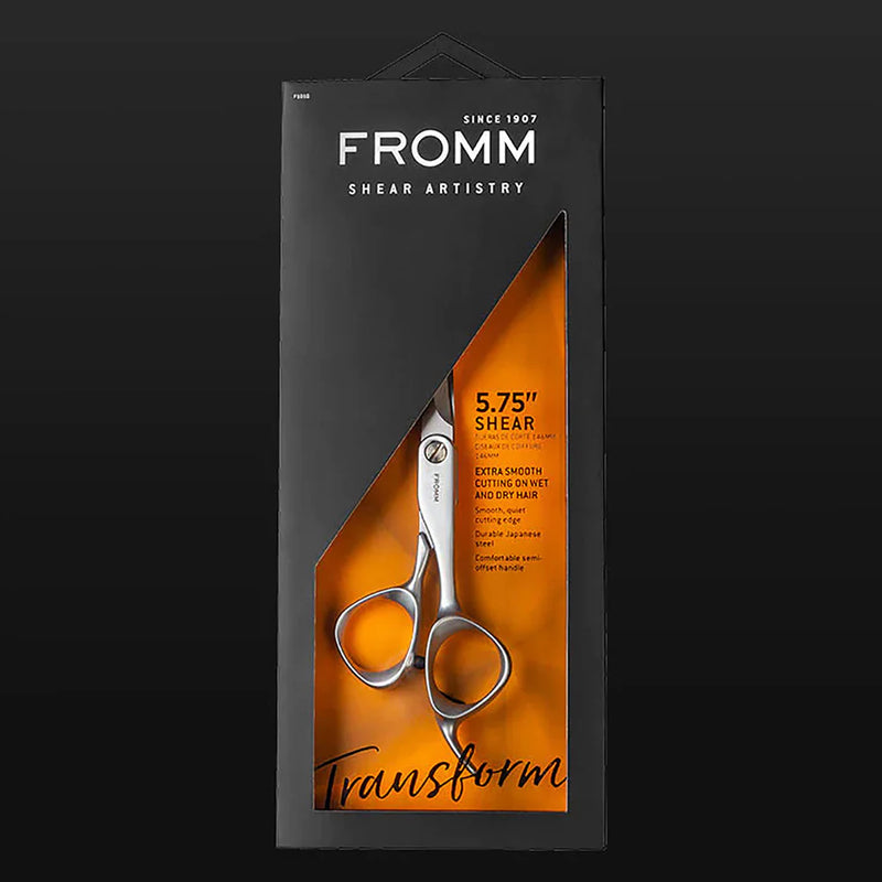 Load image into Gallery viewer, Fromm Transform 5.75" Hair Shear, Matte Silver (F1010)
