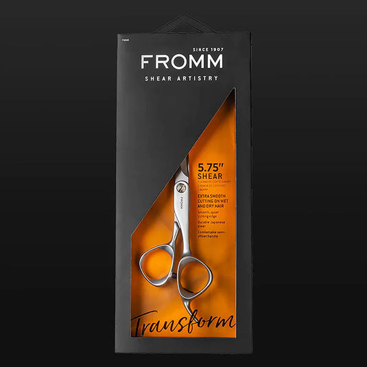Fromm Transform 5.75" Hair Shear, Matte Silver (F1010)