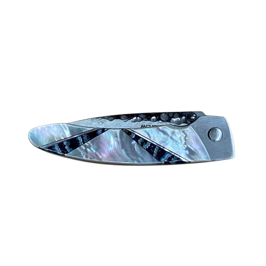 Santa Fe Stoneworks Mcusta Forge Tsuchi MOP & Blue Mammoth Tooth (MC01PM)