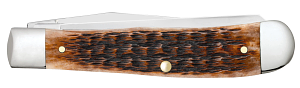 Cargue la imagen en el visor de la galería, Case Russell Jigged Brown Bone Trapper (79410) - DISCONTINUED
