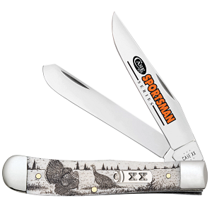 Case Sportsman Series Smooth Natural Bone Trapper, Turkey (81221)