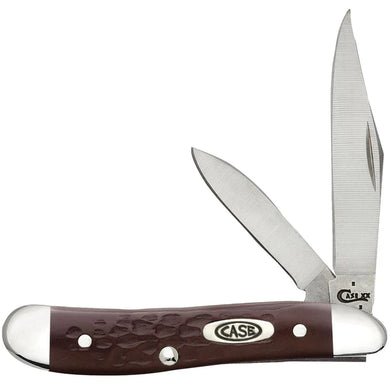 Case Jigged Brown Synthetic Peanut (00046)