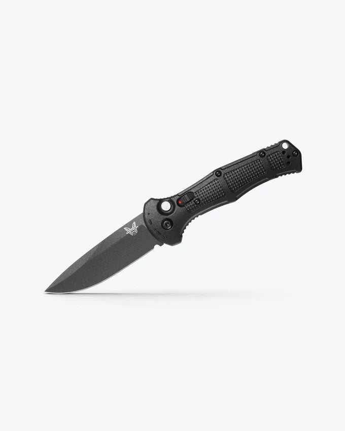 Cargue la imagen en el visor de la galería, Benchmade Claymore Auto, Black Grivory®, D2 (9070BK)
