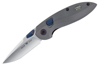 Buck® 896 Rapidfire Dual-Action Auto, Gray Aluminum, CPM-S30V (0896PLS) - DISCONTINUED