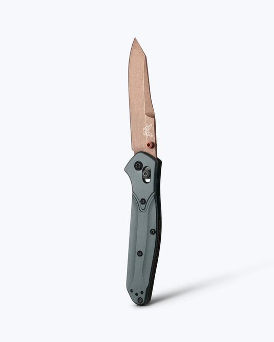 Benchmade Osborne AXIS Lock Reverse Tanto Taiga Green Aluminum (940FE-2601) - COMING SOON!