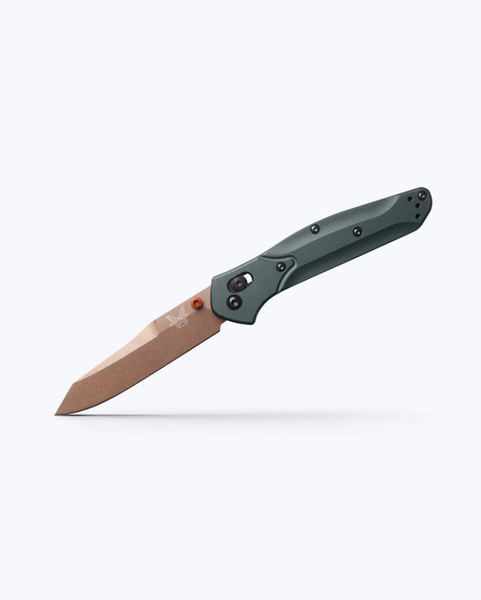 Benchmade Osborne AXIS Lock Reverse Tanto Taiga Green Aluminum (940FE-2601) - COMING SOON!