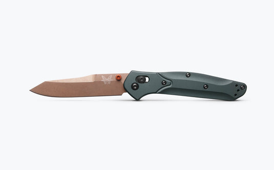 Benchmade Osborne AXIS Lock Reverse Tanto Taiga Green Aluminum (940FE-2601) - COMING SOON!