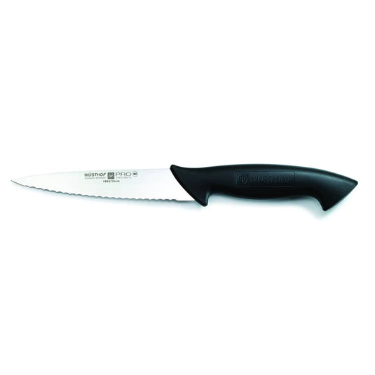 Wüsthof Pro 6" Wavy Utility Knife, DISCONTINUED (4852-7/16)
